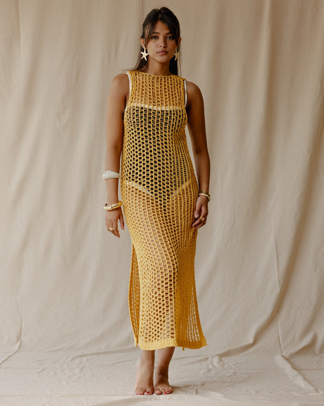 Honey Handmade Knit Dress - PALMA