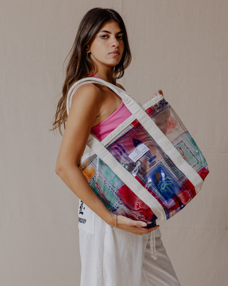 Mediterranean Dream Plastic Tote - PALMA