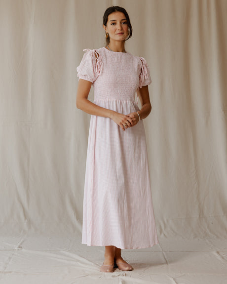 Pastel Picnic Pink Dress - PALMA