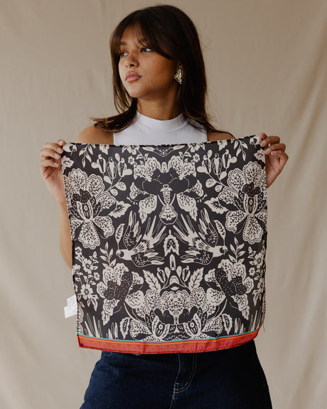 Feathered Tropics Scarf - PALMA