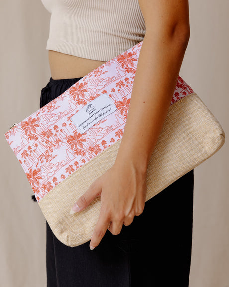 Palms Beach Pouch Red - PALMA