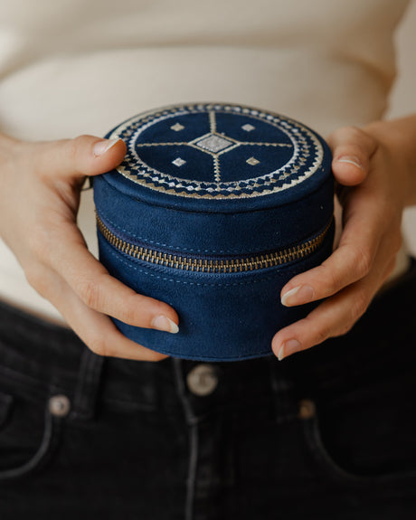Ethnica Jewellery Box Navy - PALMA