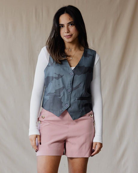 Hoopoe’s Charm Vest Black - PALMA