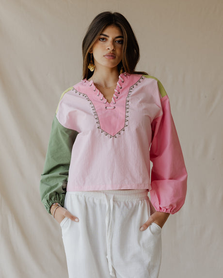 Nomad Patch Blouse - PALMA