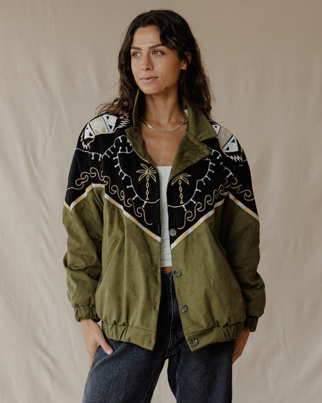 The Heirloom Olive Jacket - PALMA