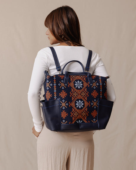 City Bag Embroidered - PALMA