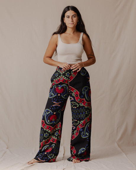 Freesia Linen Pants - PALMA