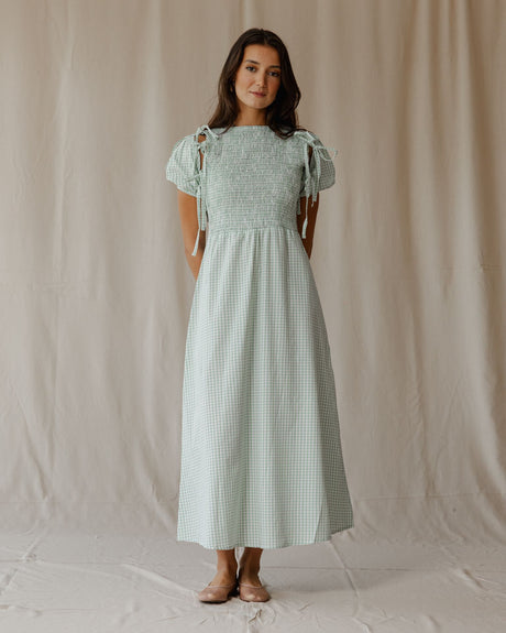 Pastel Picnic Mint Dress - PALMA