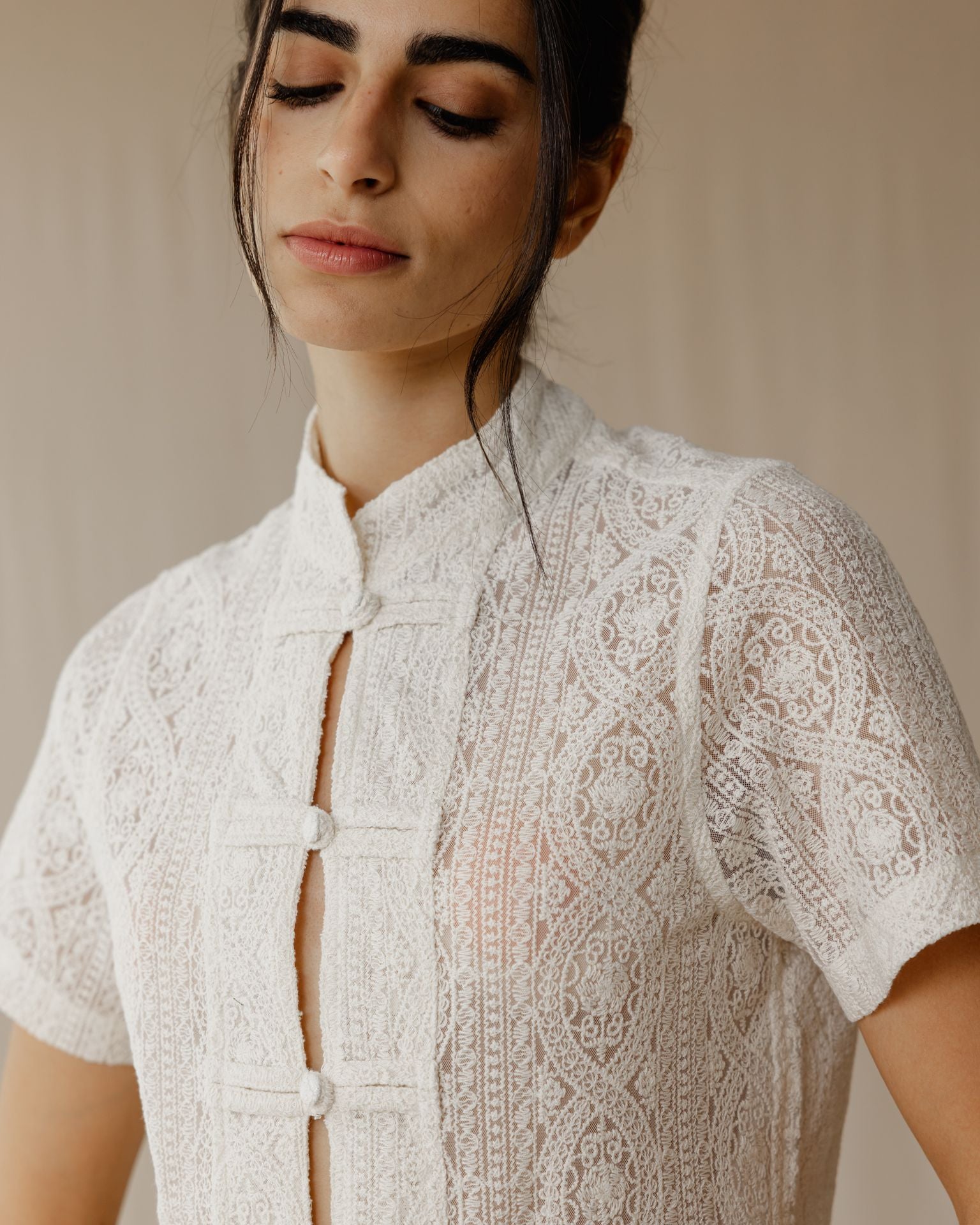 Lace Knot Blouse – PALMA