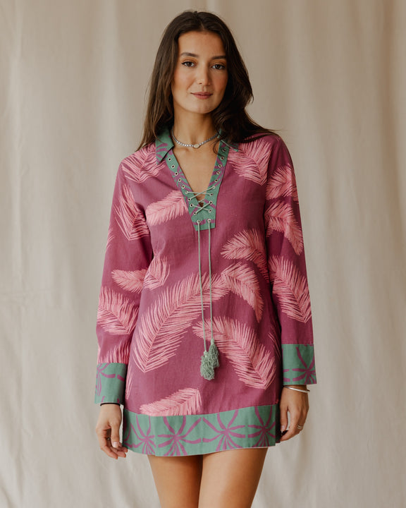 Palmira In Fuchsia Dress