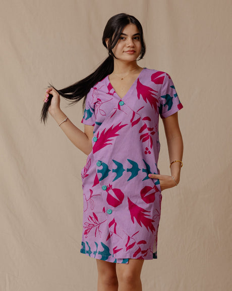 Taste of Summer Linen Dress - PALMA