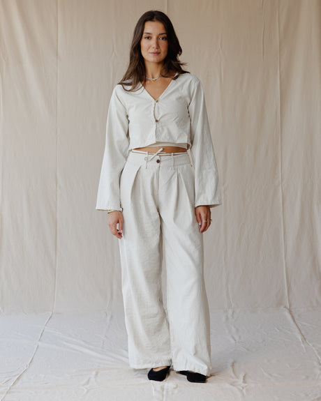 Ruska Set In Off-White - PALMA