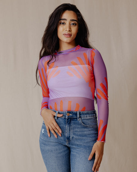 Cotton Candy Mesh Top - PALMA