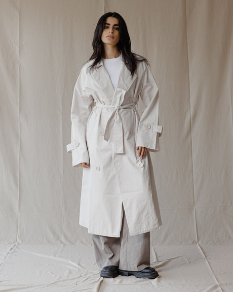 Relax Fit Trench Coat Beige - PALMA
