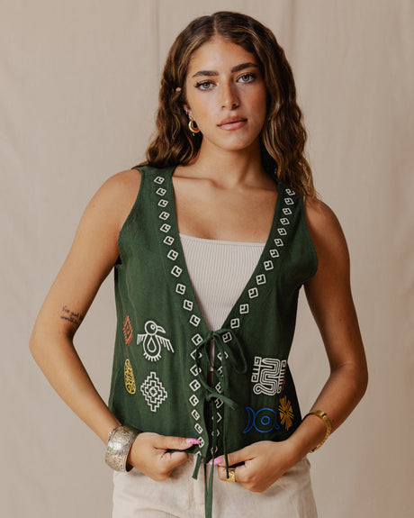 Freebird Vest Olive - PALMA