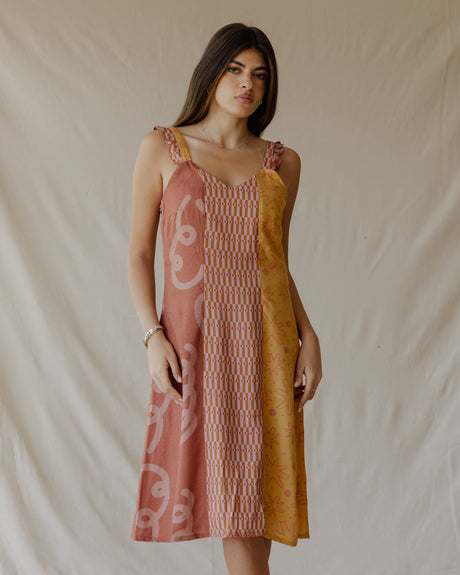 Terra Patch Party Dress - PALMA