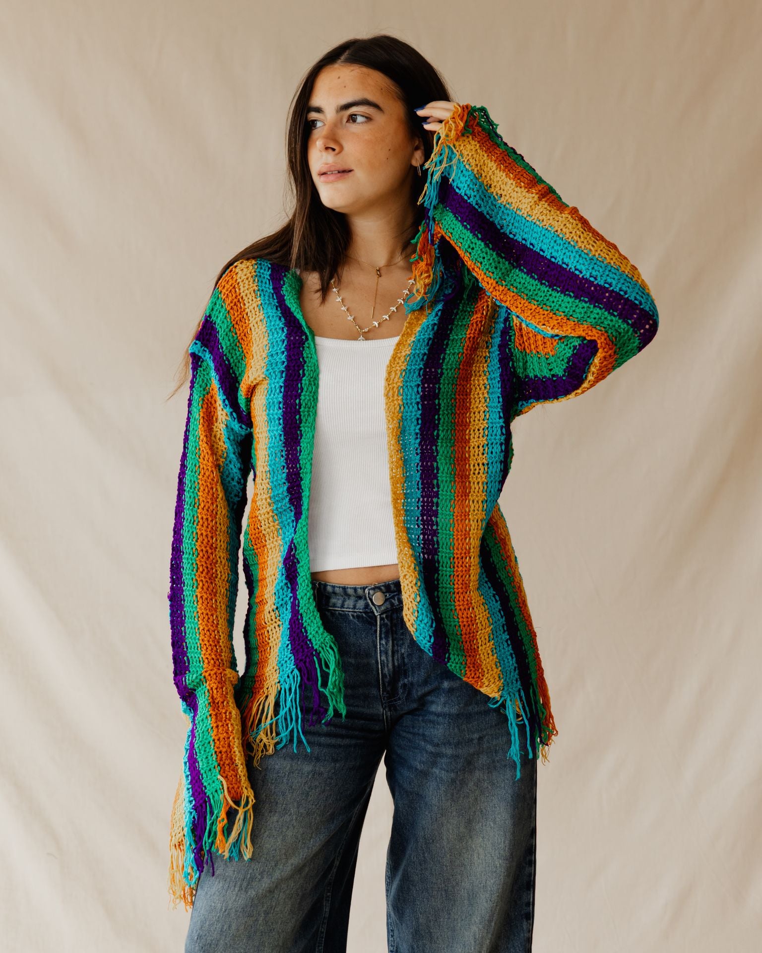 トップス Wave Shaggy Knit Cardigan room306 room306 CONTEMPORARY / Shaggy Knit Cardigan