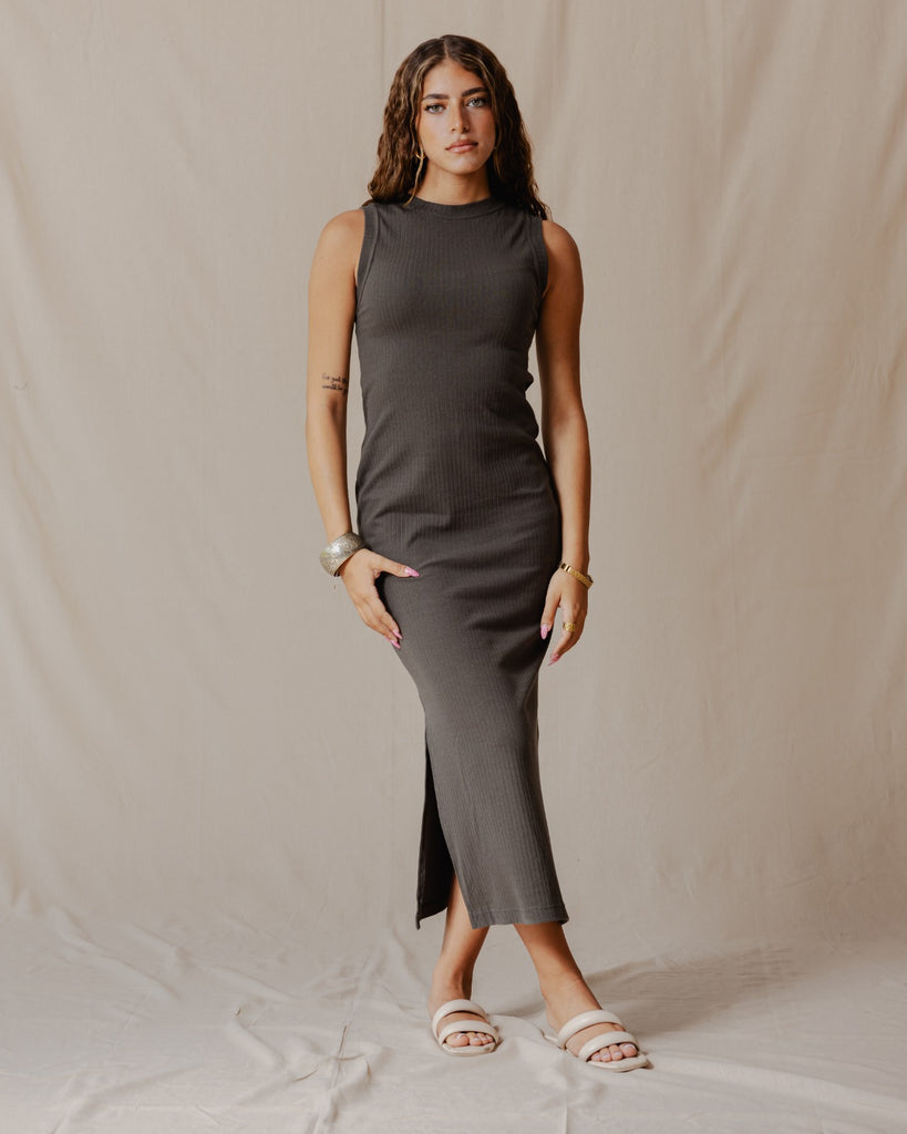 Anabelle Olive Dress