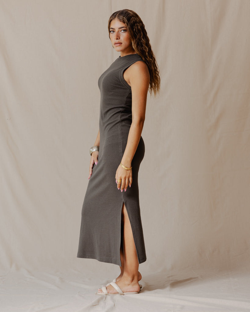 Anabelle Olive Dress