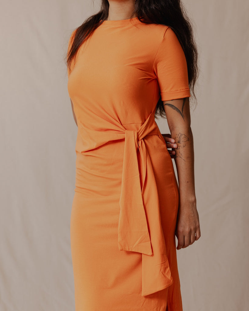  Orange Dress