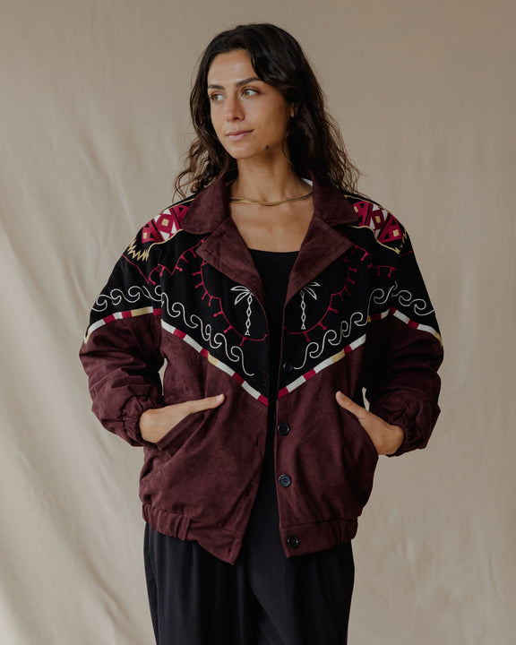 The Heirloom Burgundy Jacket