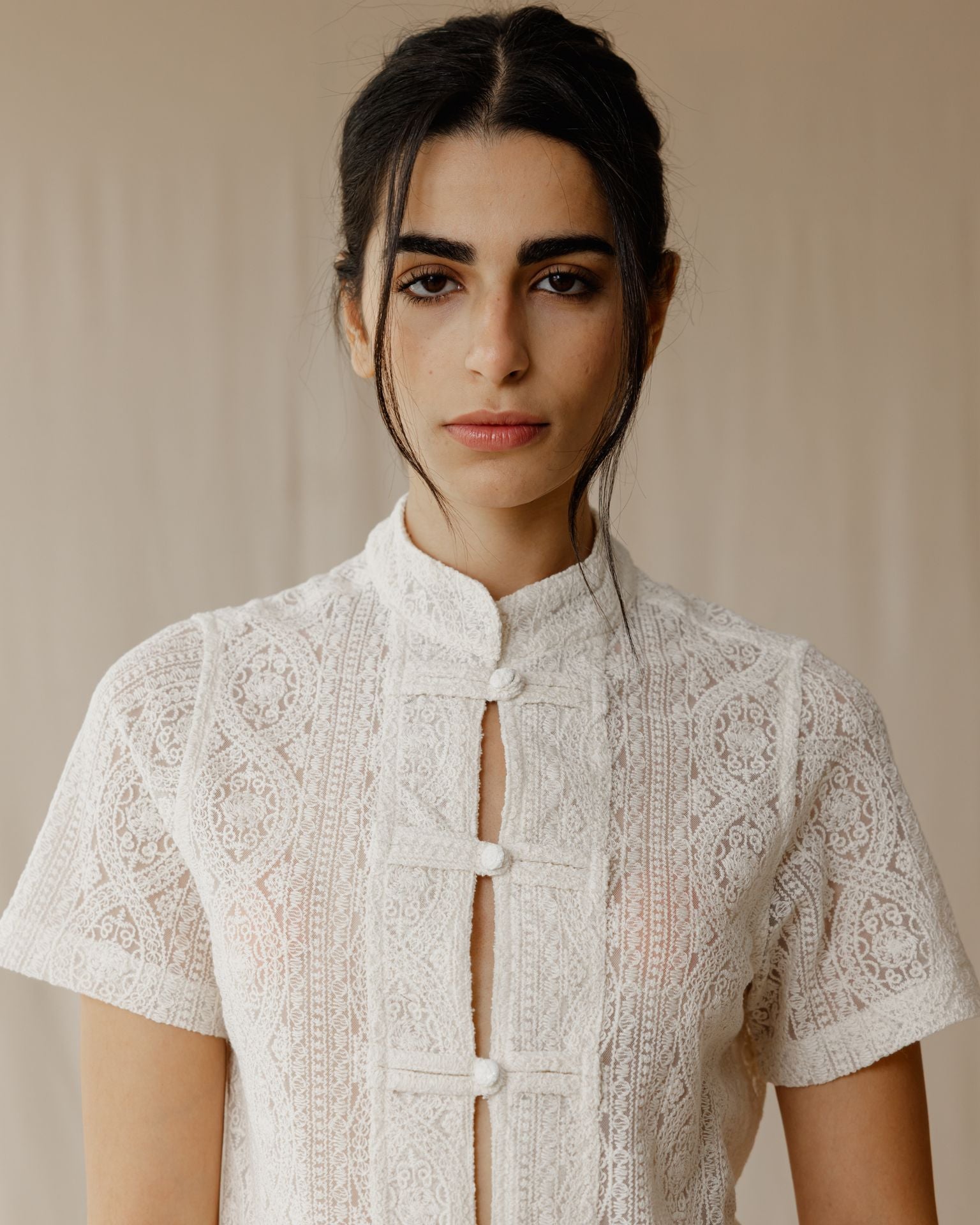 Lace Knot Blouse – PALMA