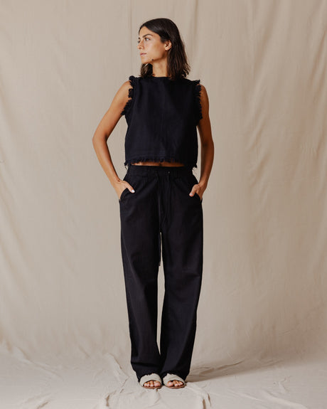 The Island Linen Set Black - PALMA