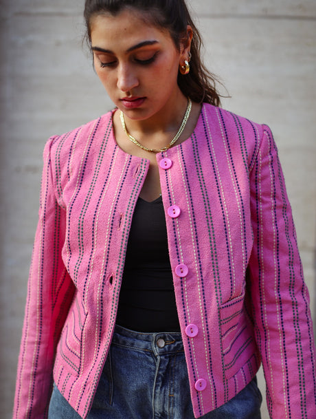 Pink Grace Short Jacket - PALMA