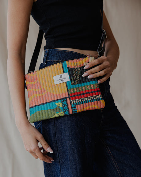 Cairo Breeze Quilted Pouch Spectrum - PALMA