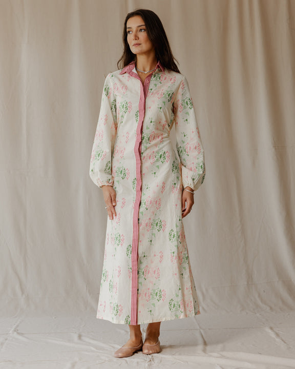 Queen Of Hearts Linen Dress