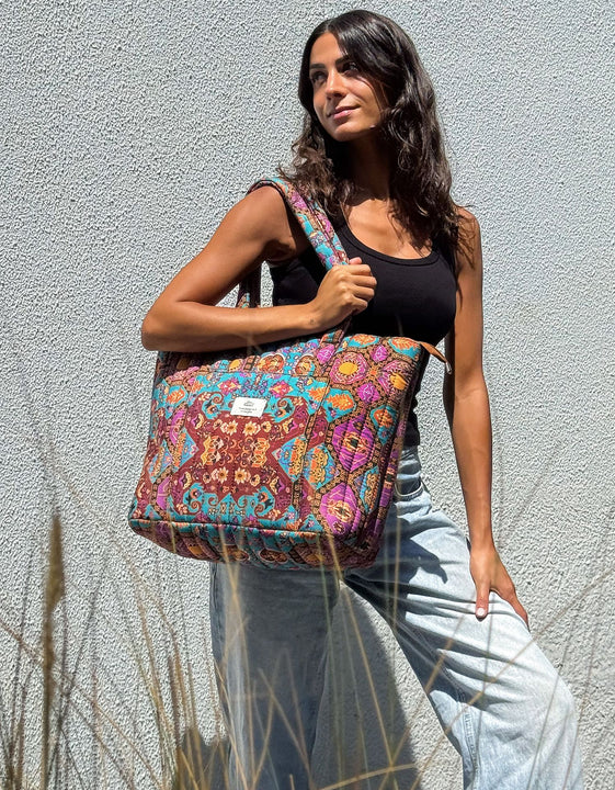 Foetida Quilted Tote Bag