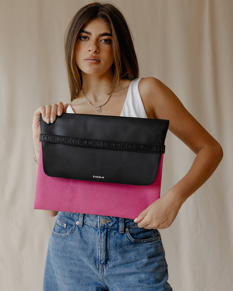 Aztec Laptop Sleeve In Pink - PALMA