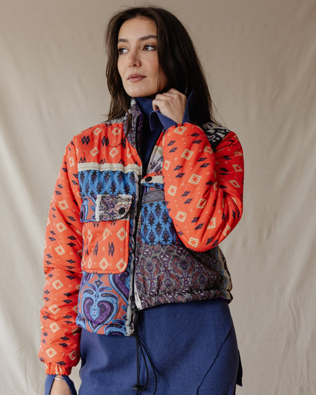 Gypsy’s Paisley Puffer Jacket - PALMA