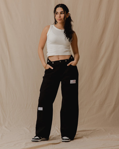 Urban Cargo Pants Black - PALMA