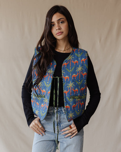 Camels Reversible Vest - PALMA