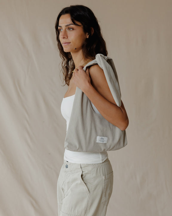 Vittoria Beige Tote Bag