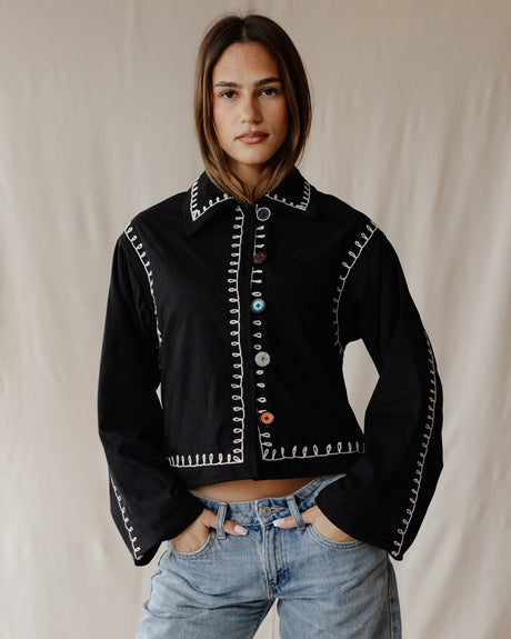 Threadspell Black Jacket - PALMA