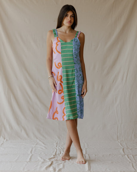 Confetti Patch Party Dress - PALMA
