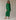 Ruched Dress In Green