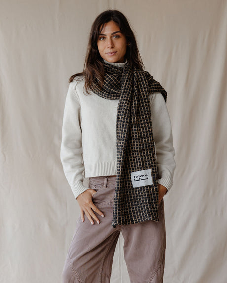Urban Grid Winter Scarf - PALMA