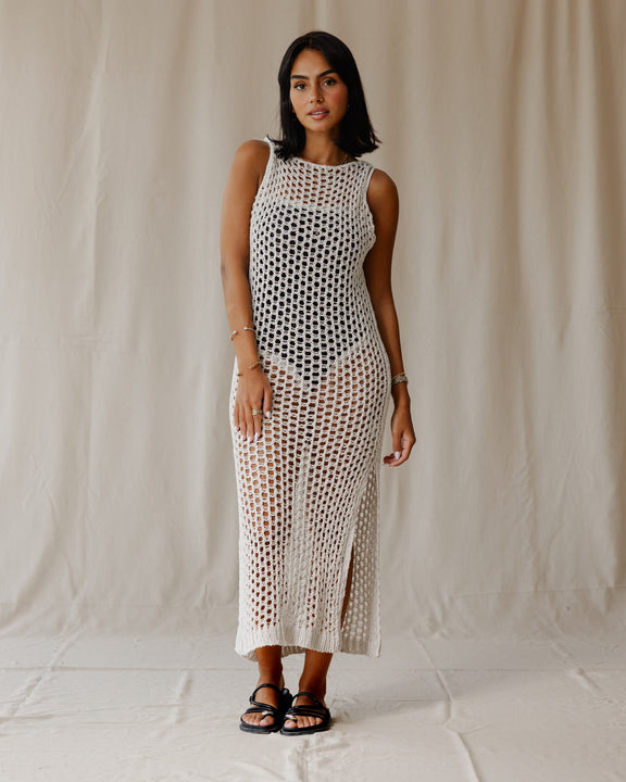 Off-White Handmade Knit Dress