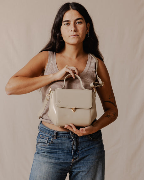 Tropeze Cross-Bag Beige - PALMA