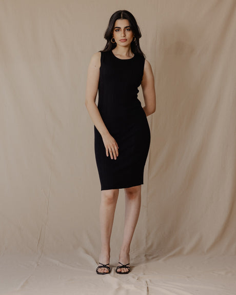 Essential Short Dress Black - PALMA