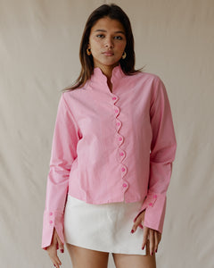 Ripple Muse Shirt Pink