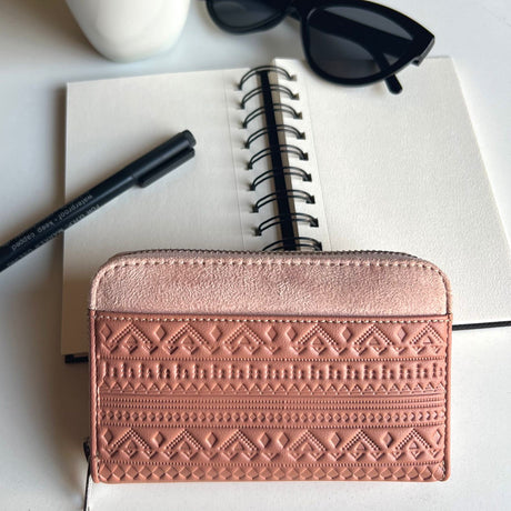 Engraved Boho Wallet Rose - PALMA